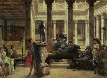 Miłośnik sztuki rzymskiej, 1870